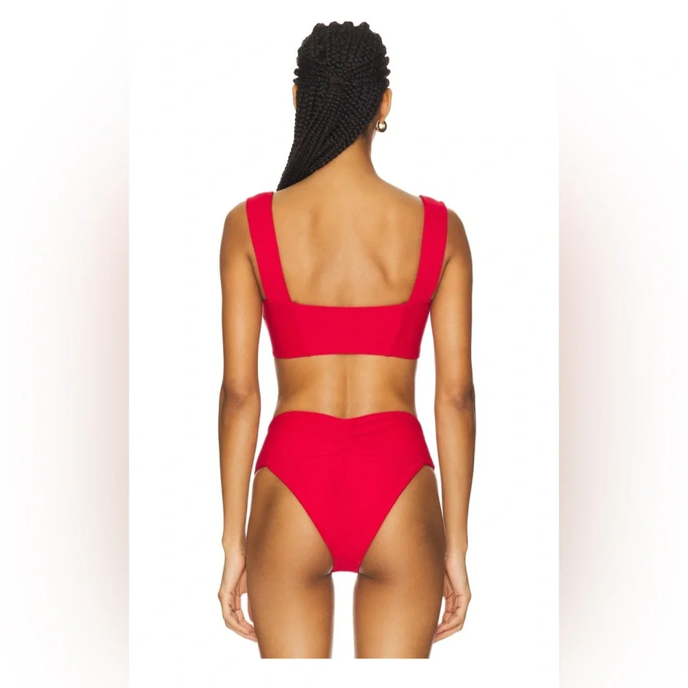 L*Space Eco Chic Repreve® Marlee Bikini Top, size Large , $110